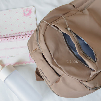 V02 Backpack Laptop Bag - TANN
