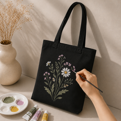 Artist Zipper Tote