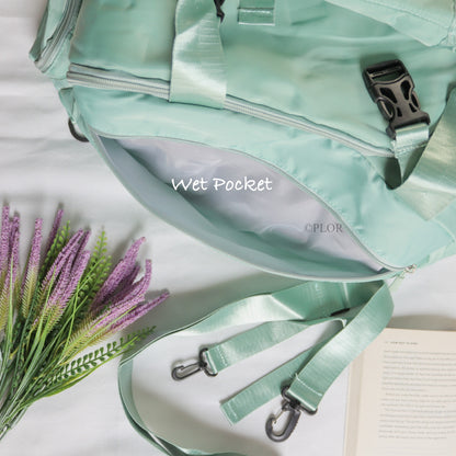 3in1 Duffle Bag - GREEN