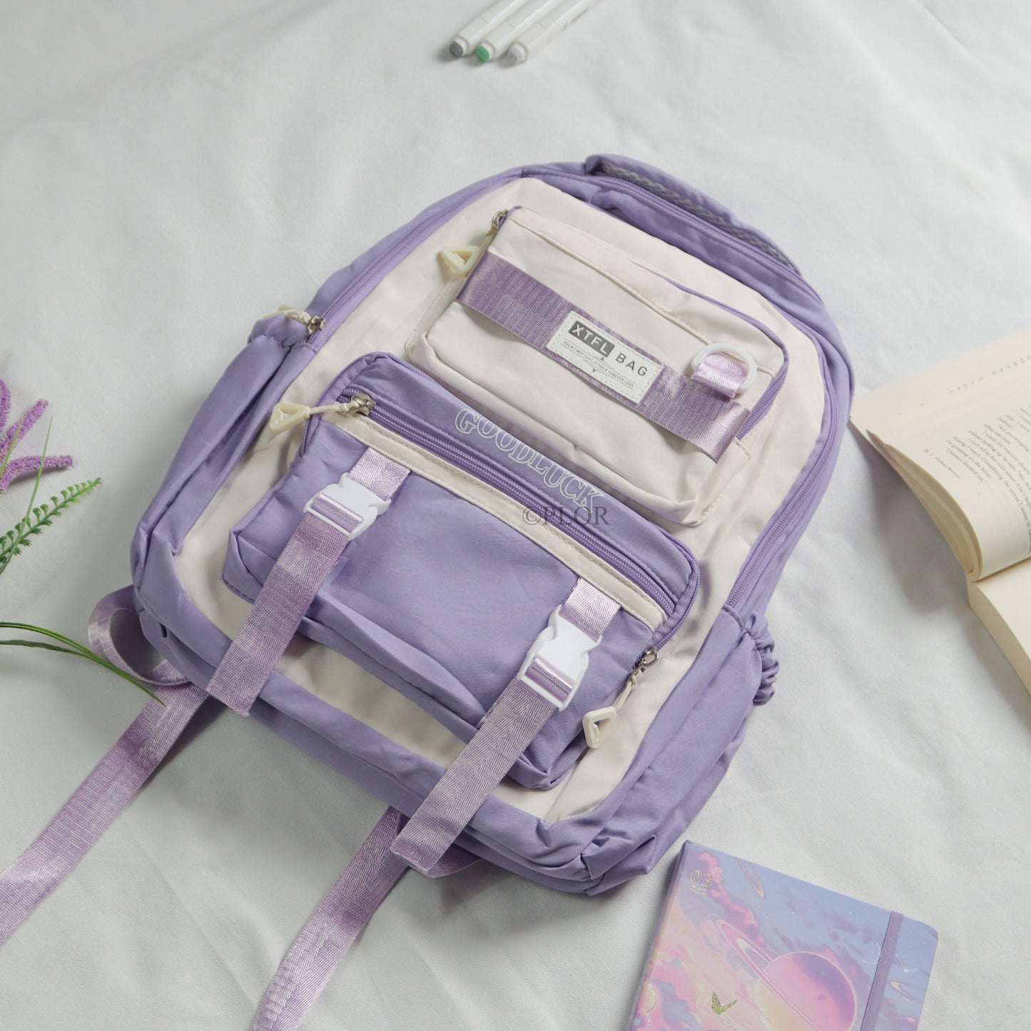 Goodluck Backpack - PURPLE