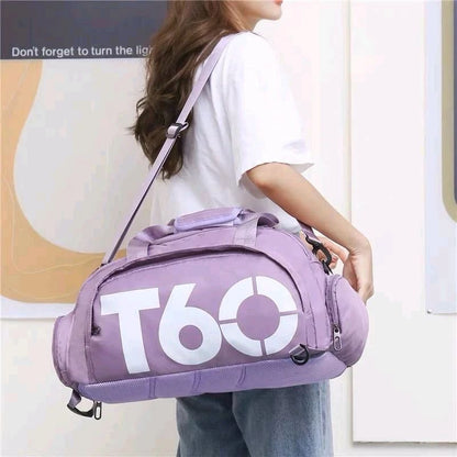 3in1 Duffle Bag - PURPLE