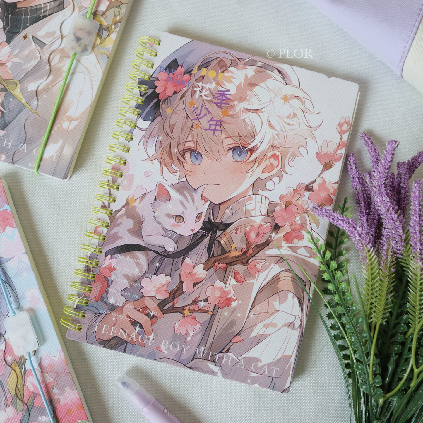 Anime Spiral Notebooks (pack of 1)