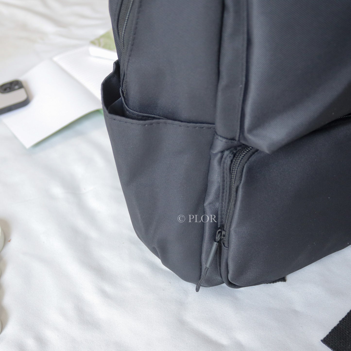 V02 Backpack Laptop Bag - BLACK