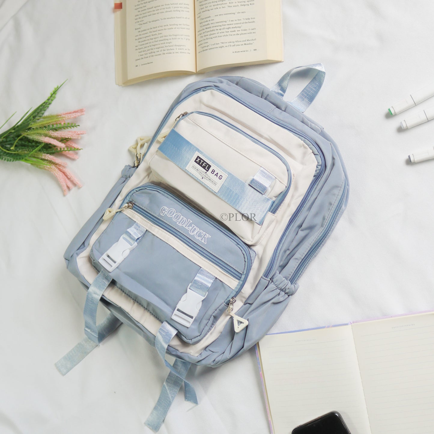 Goodluck Backpack - BLUE