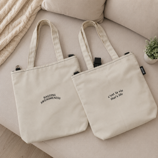 Ivory College Tote Bag