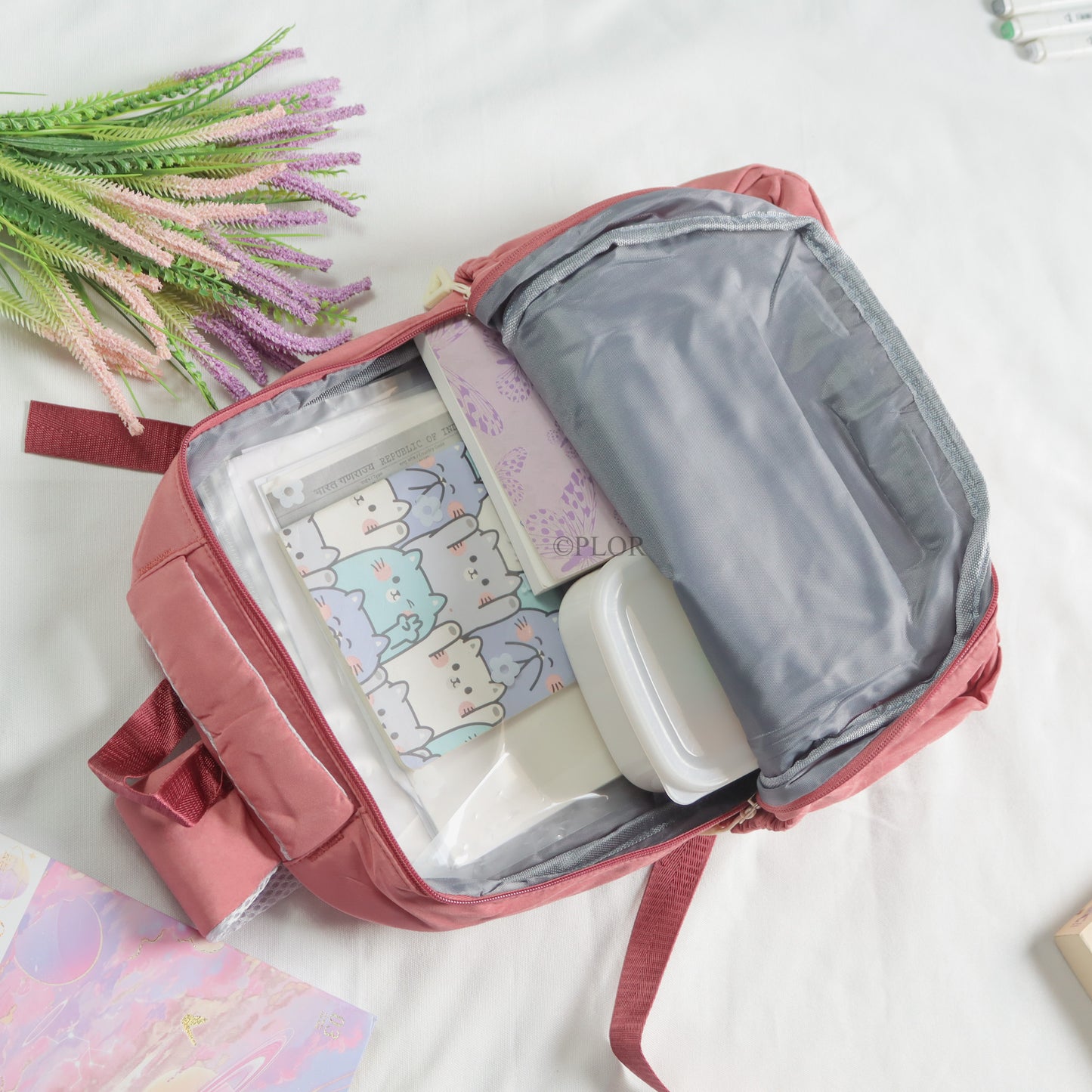 Goodluck Backpack - RED