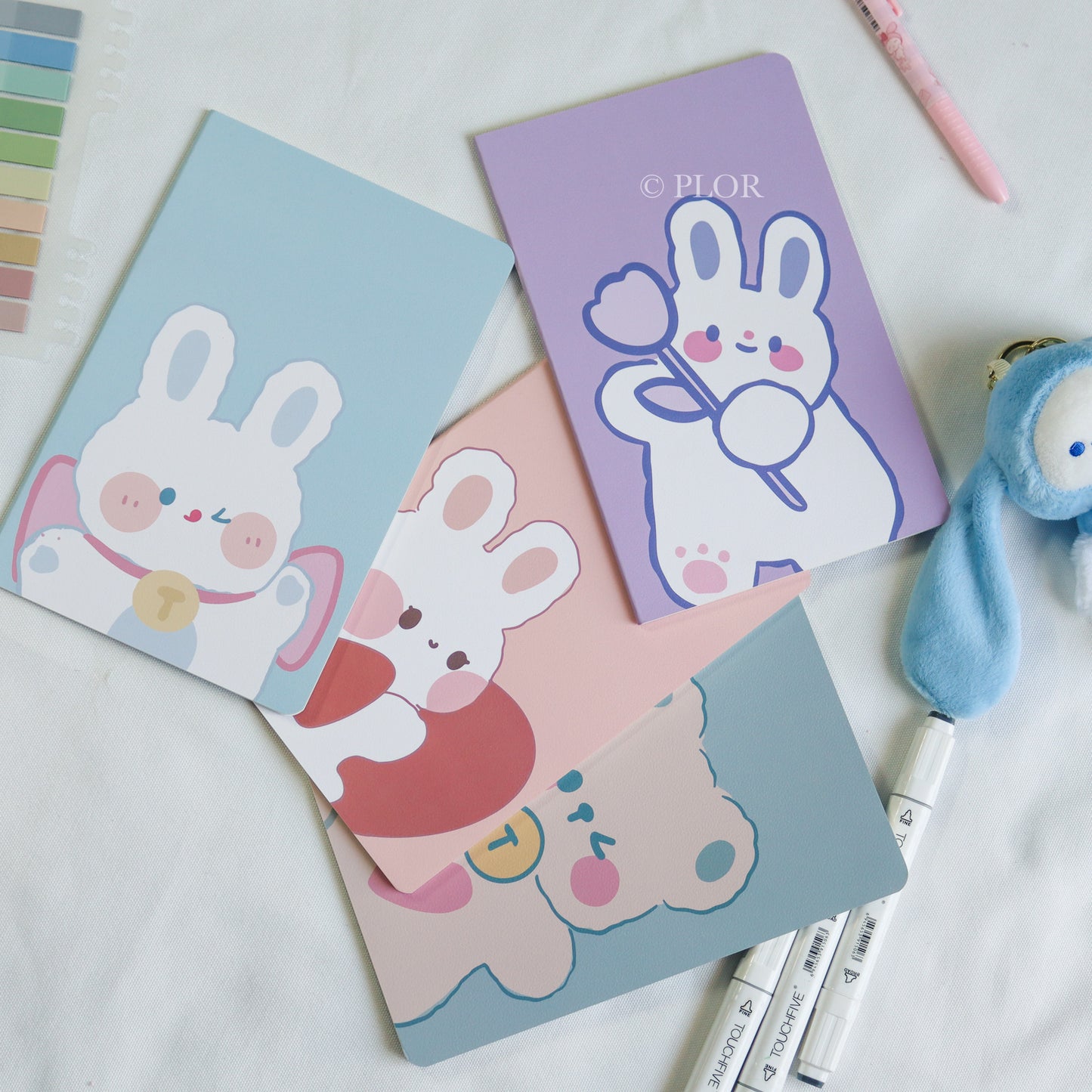Bunny Slim Notebook (A5)