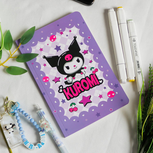 Purple Kuromi Slim Notebook (A5)