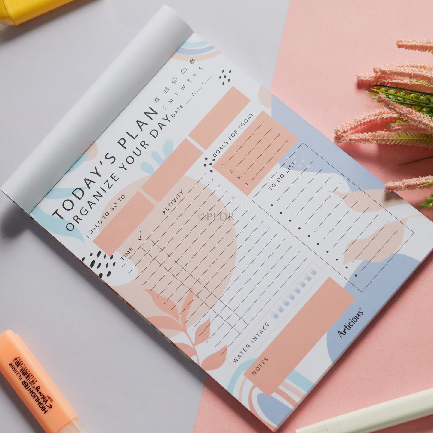 02 Daily Planner Sheets (UNDATED) (A4)