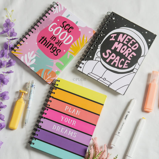 Spiral Notebook Ruled (A5)