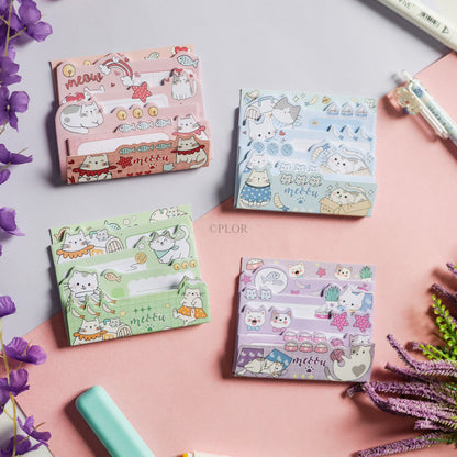 4in1 Sticky Notes (Cat Theme)