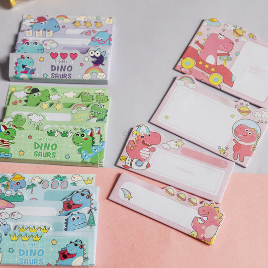 4in1 Sticky Notes (Dino Theme)