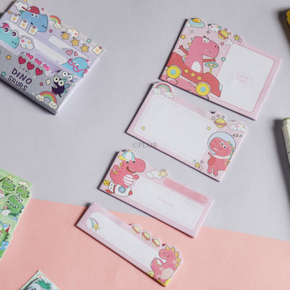 4in1 Sticky Notes (Dino Theme)