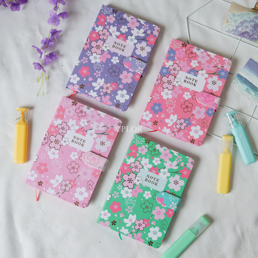 Magnetic notebook (FLORAL A5)