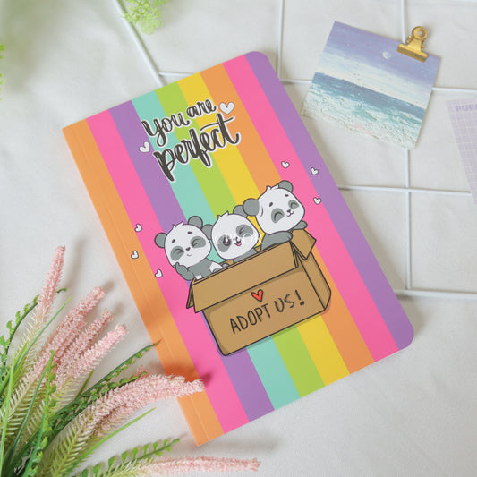 Rainbow Slim Notebook (A5)