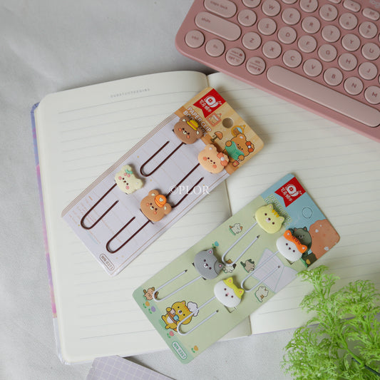Cute Paper Clips (Set of 4)