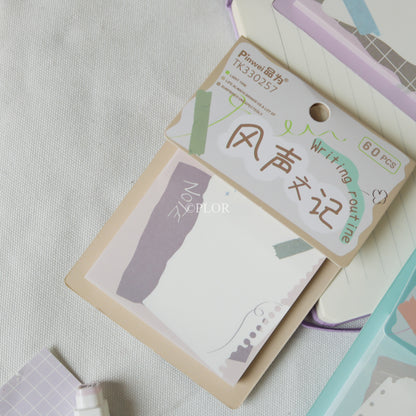 Square Sticky Notes (Pastel)