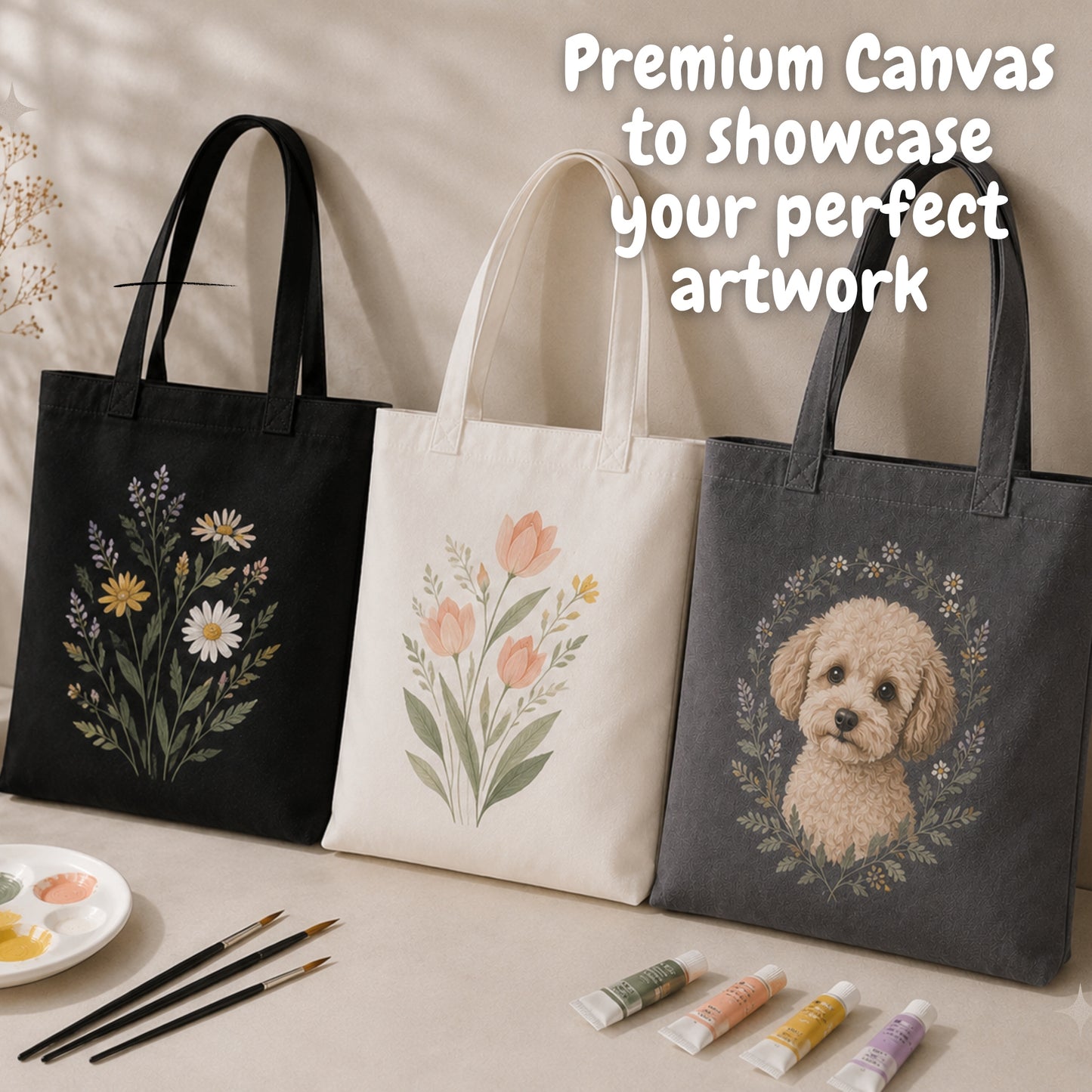 Artist Zipper Tote