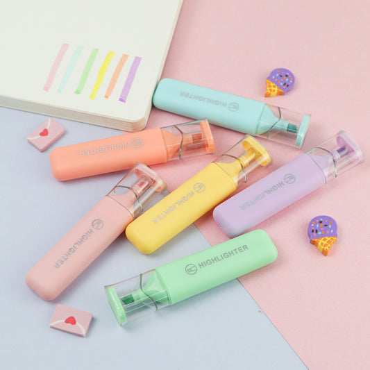 Pastel Highlighters (Set of 6)