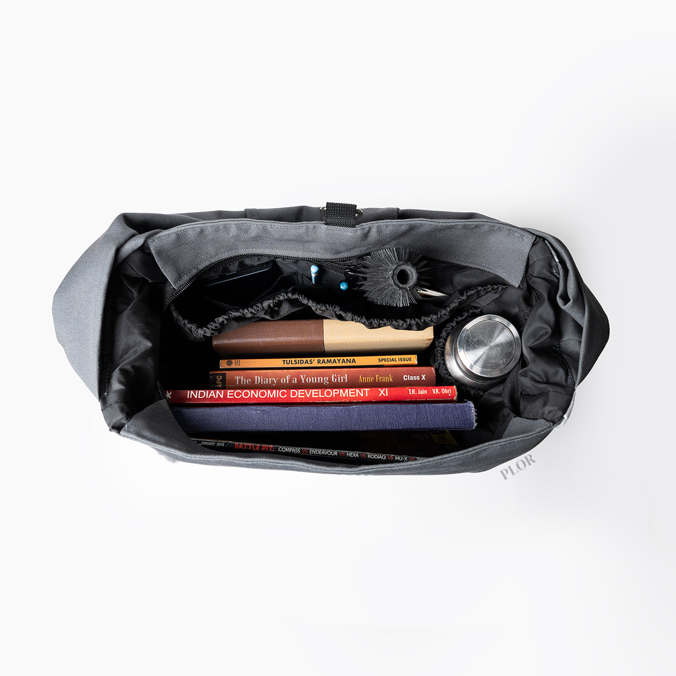 Grey Shoulder Bag