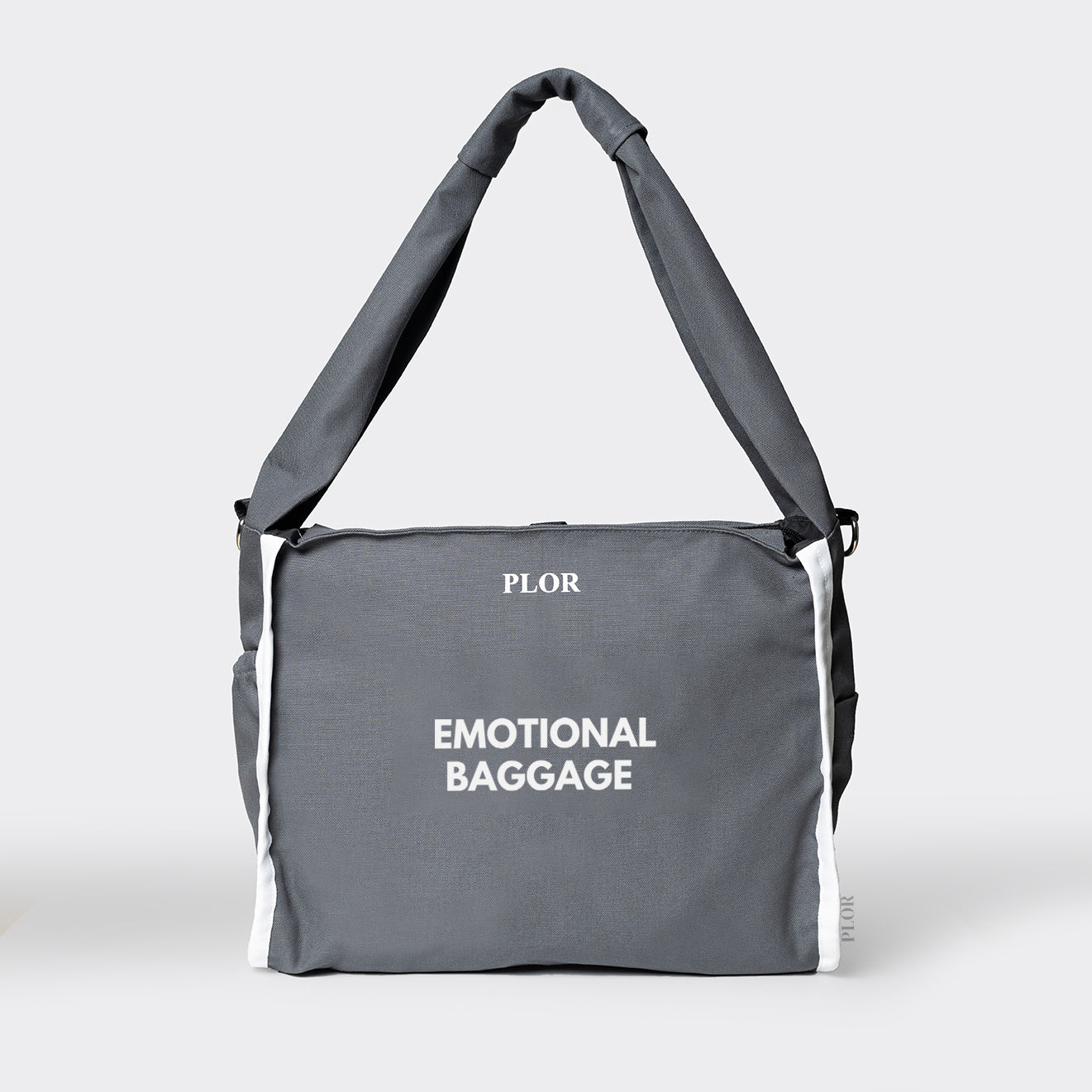 Grey Shoulder Bag
