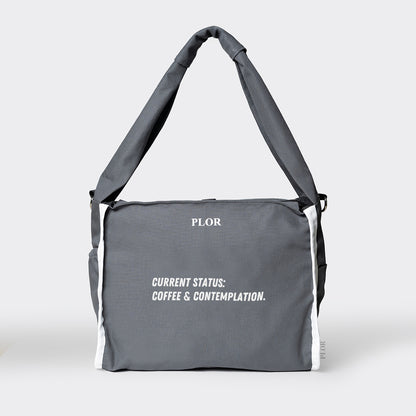 Grey Shoulder Bag