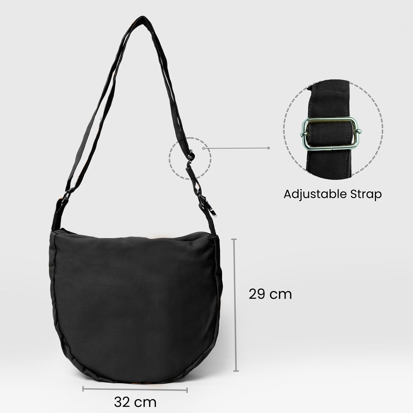 Black Sling Bag