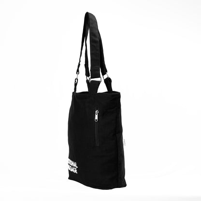 Not So Basic Black Tote Bag