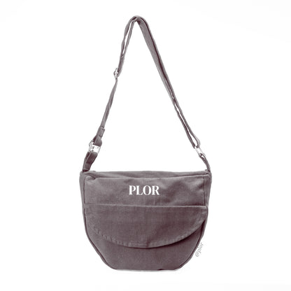 Grey Sling Bag | Adjustable Strap (Water Repellent)