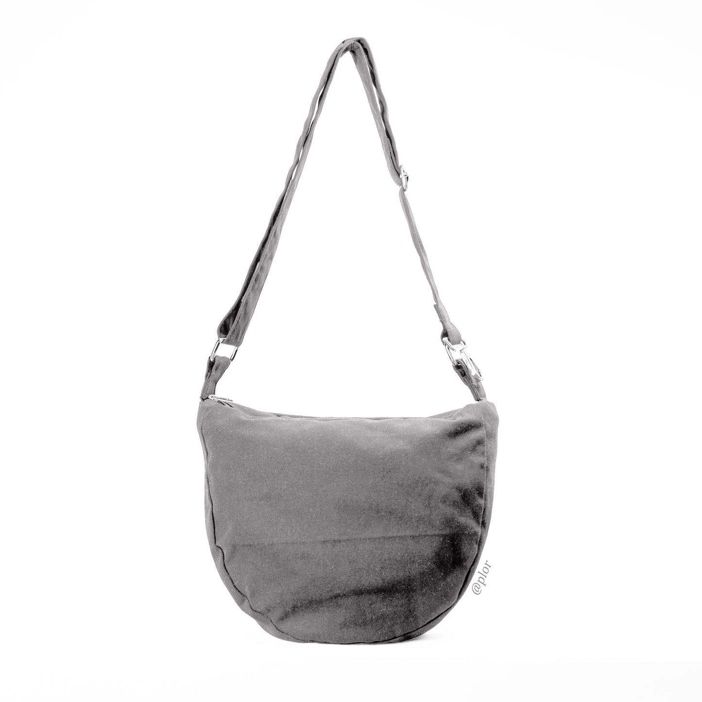 Grey Sling Bag | Adjustable Strap (Water Repellent)