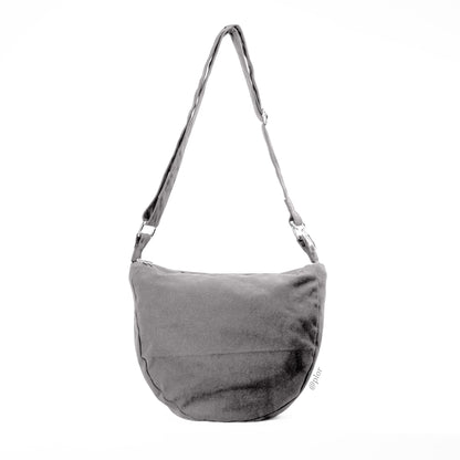 Grey Sling Bag | Adjustable Strap (Water Repellent)