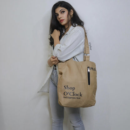 Not So Basic Dune Tote Bag