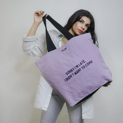 Oversized Lilac Bag (Limited Edition)