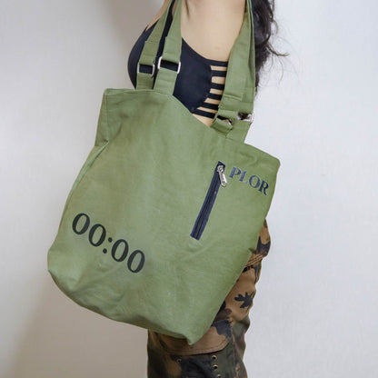 Not So Basic Green Tote Bag